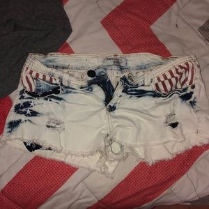 American flag shorts
